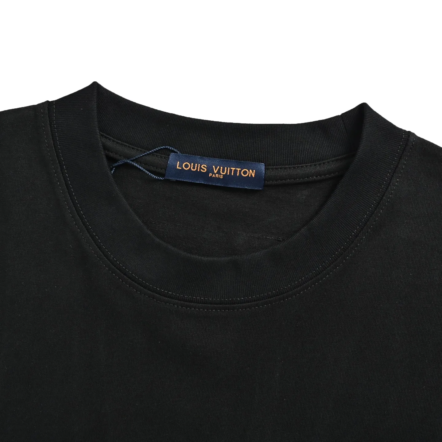 Louis Vuitton/Louis Vuitton short sleeves with slogan printed letters on the chest